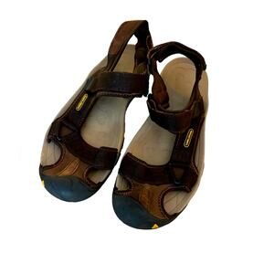 CAMEL CROWN Men's Waterproof Hiking Sandals Closed Toe Water Shoes, size 11